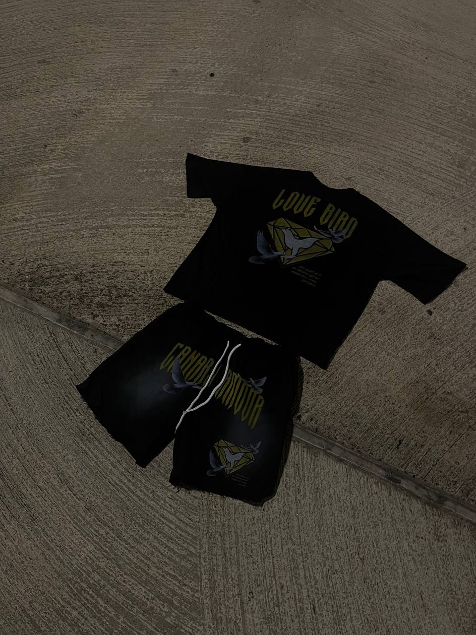 Canary "Love Bird" Shirt Black